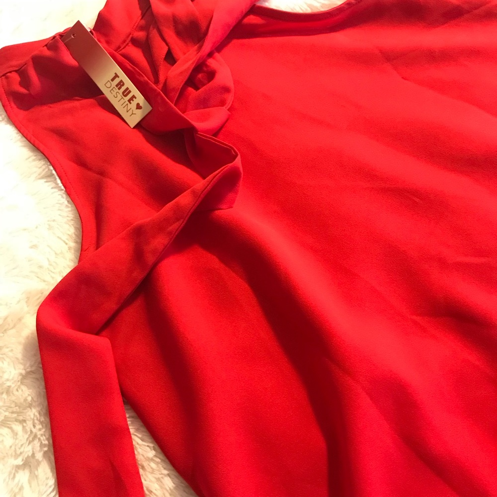 NWT True Destiny Red Top
